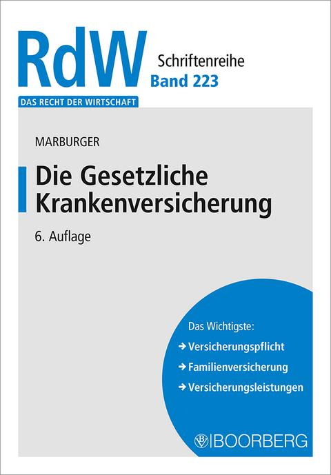 Die Gesetzliche Krankenversicherung - Horst Marburger