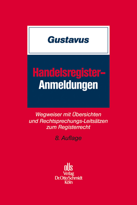 Handelsregister-Anmeldungen -  Eckhart Gustavus,  Walter Böhringer,  Robin Melchior