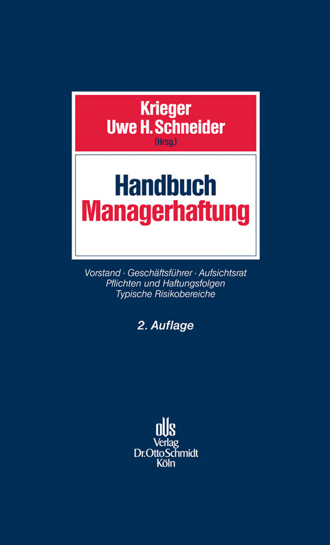 Handbuch Managerhaftung - 