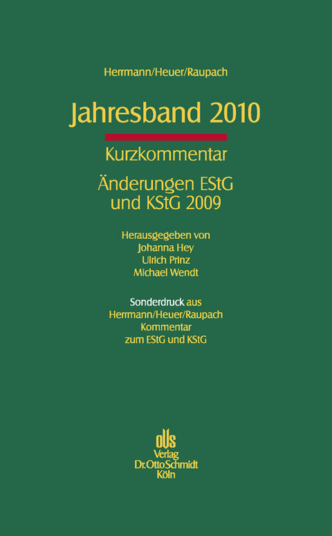 Jahresband 2010 - 