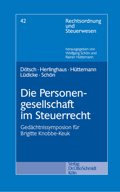 Die Personengesellschaft im Steuerrecht - 