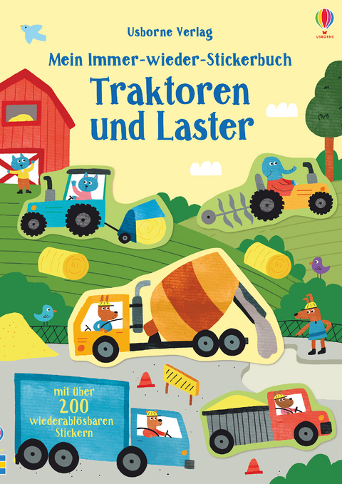 Mein Immer-wieder-Stickerbuch: Traktoren und Laster - Hannah Watson