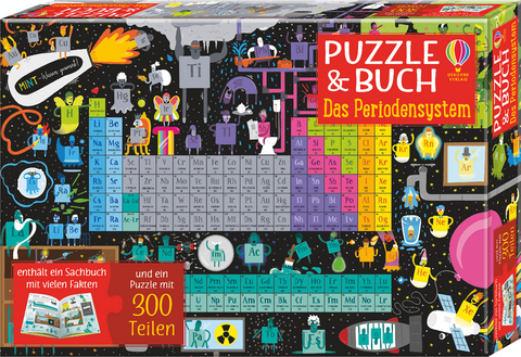 MINT - Wissen gewinnt! Puzzle und Buch: Das Periodensystem - Sam Smith