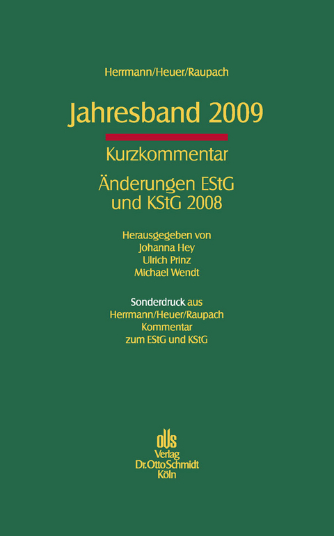 Jahresband 2009 - 