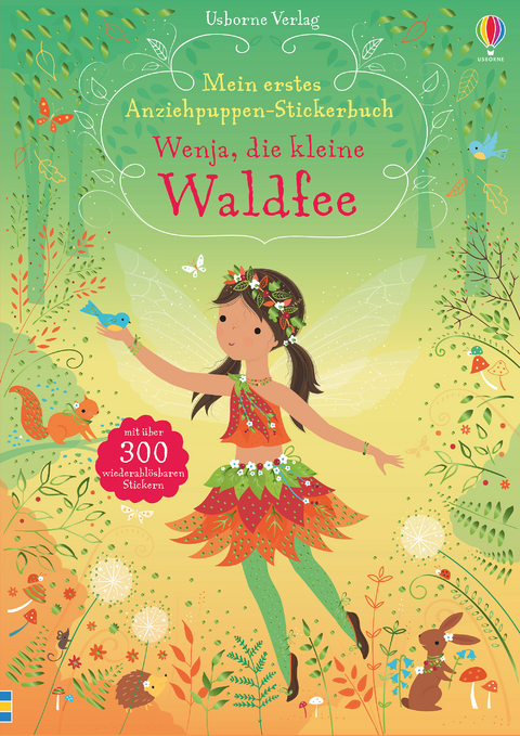 Mein erstes Anziehpuppen-Stickerbuch: Wenja, die kleine Waldfee - Fiona Watt