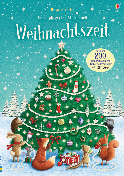 Meine glitzernde Stickerwelt: Weihnachtszeit - Fiona Patchett