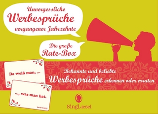 Unvergessliche Werbesprüche vergangener Jahrzehnte (Kartenspiel) - SingLiesel Verlag