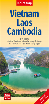 Nelles Map Landkarte Vietnam - Laos - Cambodia - 