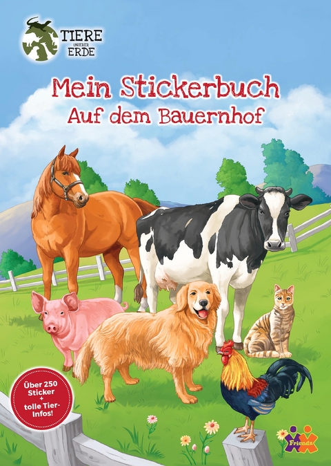 Tiere unserer Erde. Mein Stickerbuch. Bauernhof