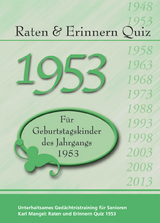 Raten und Erinnern Quiz 1953 - Karl Mangei