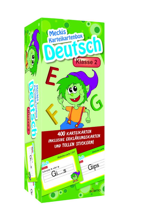 Karteibox Deutsch Klasse 2