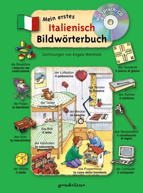 Mein erstes Italienisch Bildwörterbuch + CD