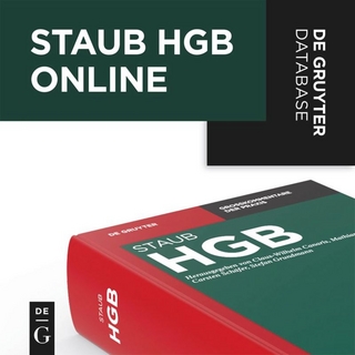 Staub HGB Online - Claus-Wilhelm Canaris; Mathias Habersack; Carsten Schäfer