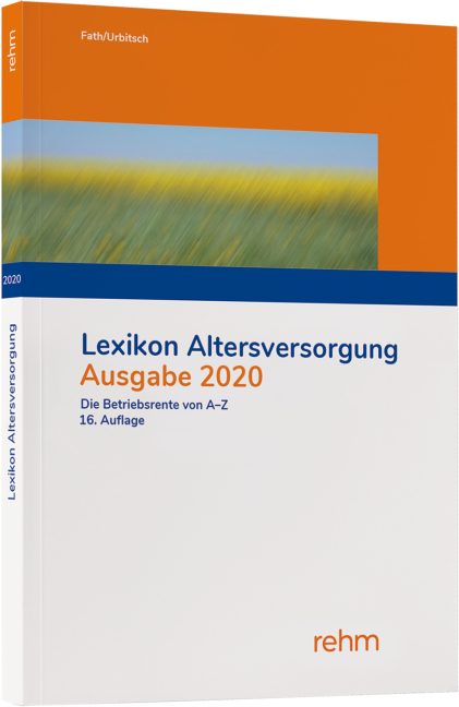 Lexikon Altersversorgung 2020 - Ralf Fath, Christian Urbitsch