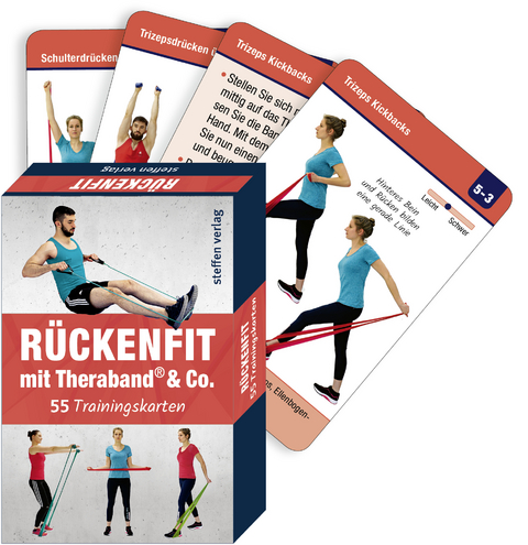 Trainingskarten: Rückenfit mit TheraBand® & Co. - Ronald Thomschke