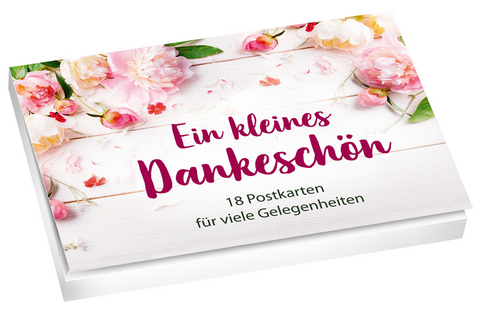 Ein kleines Dankeschön - Postkartenset