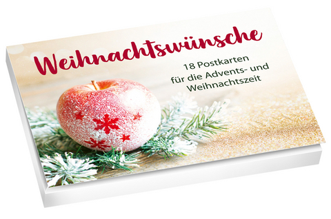 Weihnachtswünsche - Postkartenset