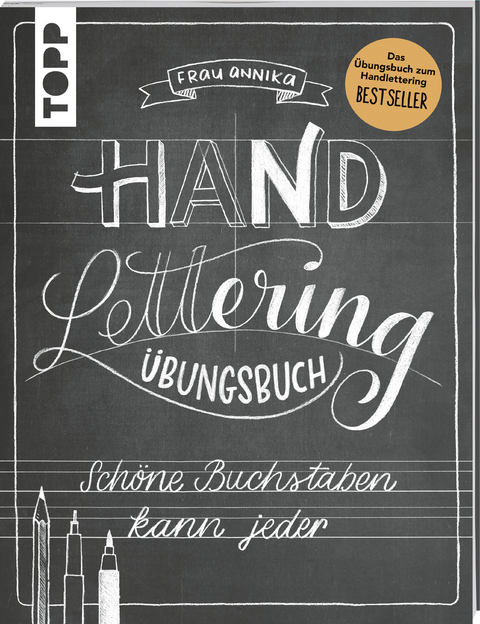 Handlettering. Die Kunst der schönen Buchstaben. Übungsbuch -  Frau Annika