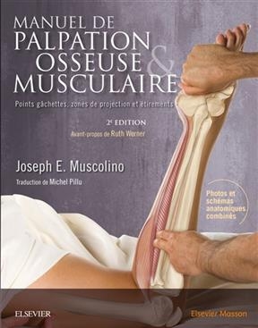 Manuel de palpation osseuse & musculaire : points gâchettes, zones de projection et étirements - Joseph E. Muscolino