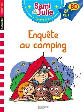 Enquete au camping - Emmanuelle Massonaud