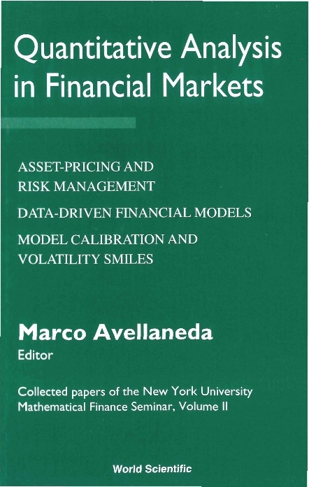 QUANTITATIVE ANALYSIS IN FINANC..(VOL.2) - 