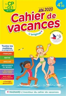 Cahier de vacances CP au CE1 - Bernard Semenadisse