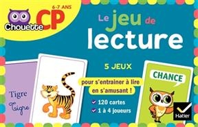 Le jeu de lecture : CP, 6-7 ans : 5 jeux pour s'entraîner à lire en s'amusant ! - Nicole Amram, Stéphanie Grison