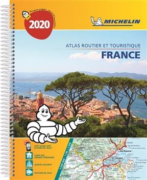 France 2020 : atlas routier et touristique. France 2020 : tourist and motoring atlas. France 2020 : Strassen- und Rei... -  Manufacture française des pneumatiques Michelin