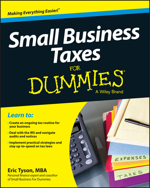 Small Business Taxes For Dummies - Eric Tyson