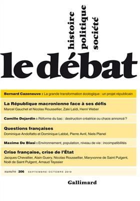 Débat (Le), n° 206 -  Revue