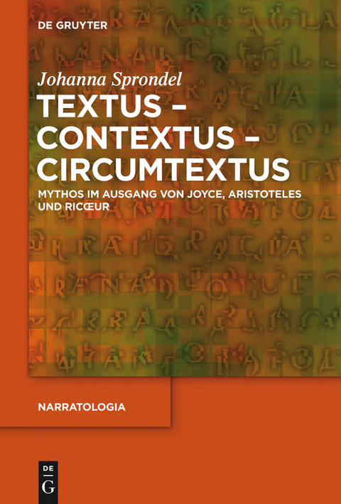 Textus - Contextus - Circumtextus - Johanna Sprondel