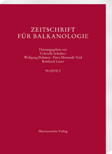 Zeitschrift für Balkanologie 55 (2019) 2 - 