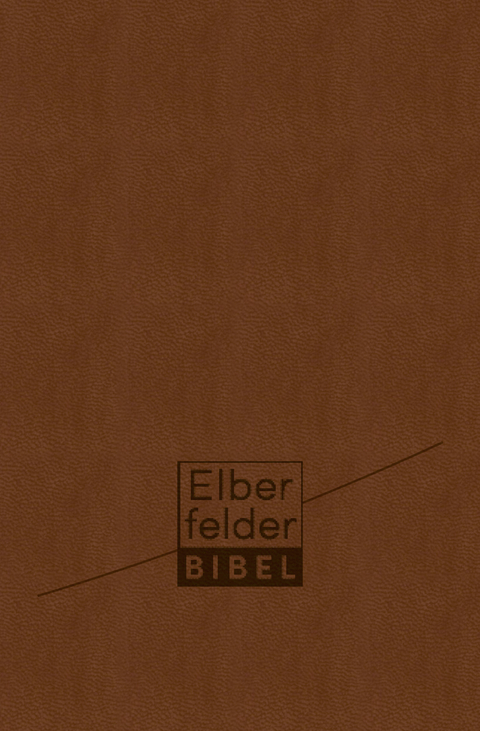 Elberfelder Bibel - Taschenausgabe, Kunstleder mit Reißverschluss