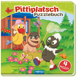 Trötsch Unser Sandmännchen Puzzlebuch mit 4 Puzzle Pittiplatsch - 