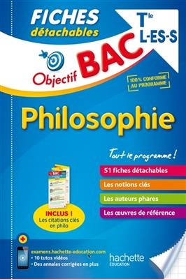 Philosophie terminale L-ES-S : 51 fiches détachables - Eric Marquer, Mikaël Garandeau