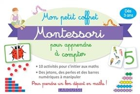 Mon petit coffret Montessori pour apprendre à compter