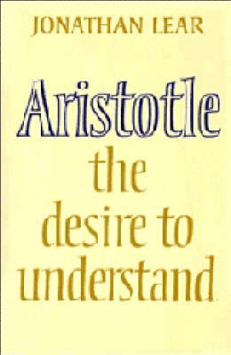 Aristotle -  Jonathan Lear