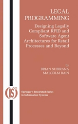 Legal Programming - Brian Subirana, Malcolm Bain