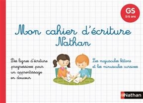 Mon cahier d'écriture GS, 5-6 ans - Jeanine Villani