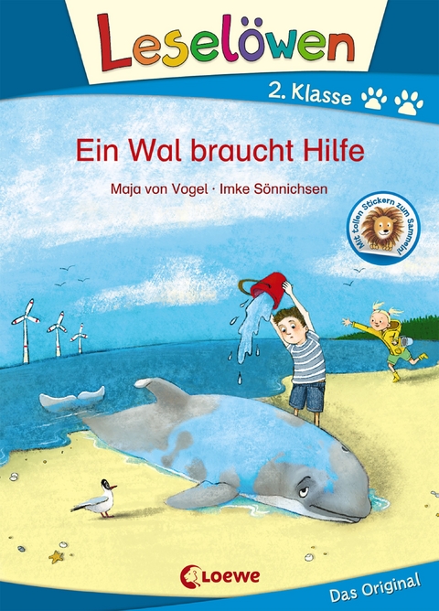 Leselöwen 2. Klasse - Ein Wal braucht Hilfe - Maja von Vogel