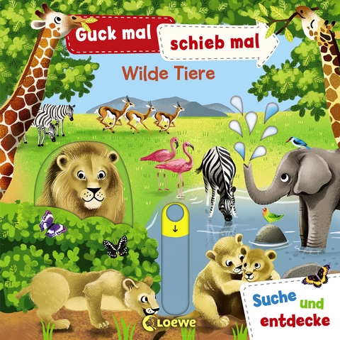 Guck mal, schieb mal! Suche und entdecke - Wilde Tiere