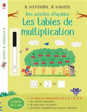 Les tables de mutliplication : mes activités effaçables - Holly Bathie, Maddie Frost