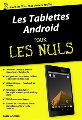 Les tablettes Android pour les nuls - Dan Gookin