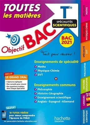 Objectif BAC - Physique-Chimie-SVT BAC 2021