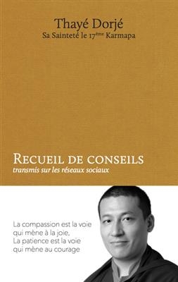 Recueil de conseils : transmis sur les réseaux sociaux -  Trinley Thayé Dordjé (1983-....)