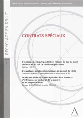 Contrats spéciaux -  Collectif