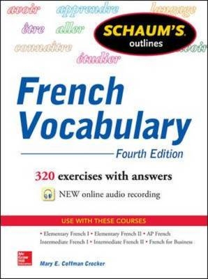 Schaum's Outline of French Vocabulary -  Mary Coffman Crocker