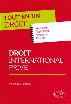 Droit international privé - Véronique (1972-....) Legrand