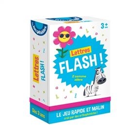 Lettres flash ! : le jeu rapide et malin