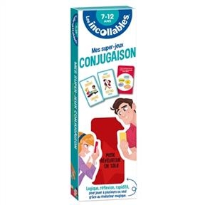 Les incollables : conjugaison, mes super-jeux, 7-12 ans